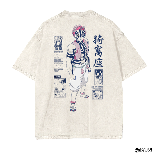 Camisa Akaza - Kimetsu no Yaiba