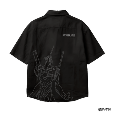Camisa Botones Eva 01 - Neon Genesis Evangelion