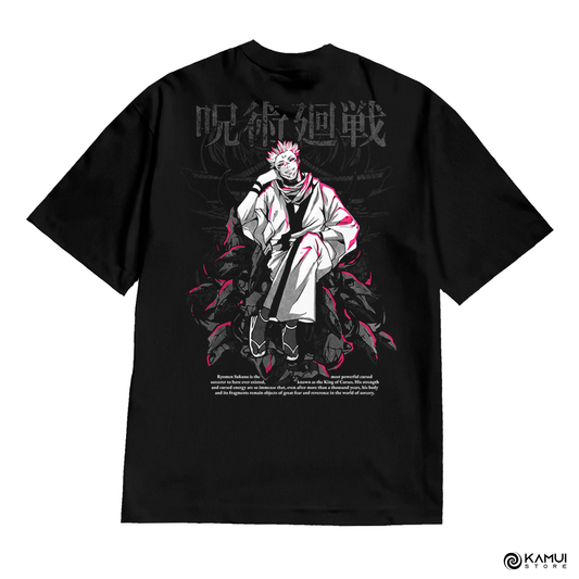 Camisa Sukuna Relicario Demoniaco - Jujutsu Kaisen