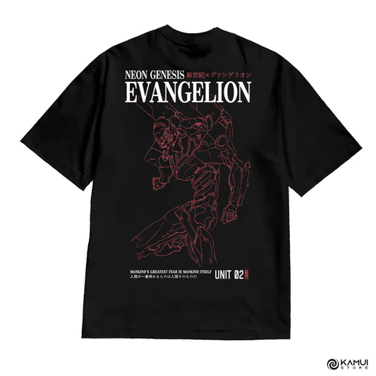 Camisa Eva 02 - Neon Genesis Evangelion