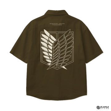 Camisa Botones Legion Reconocimiento - Shingeki no Kyojin