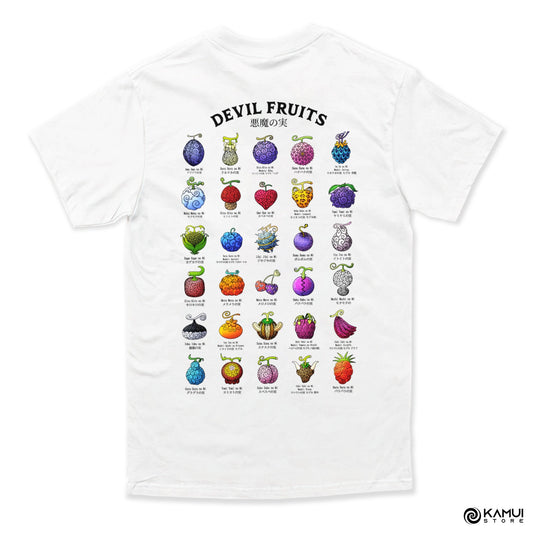 Camisa Frutas del Diablo - One Piece