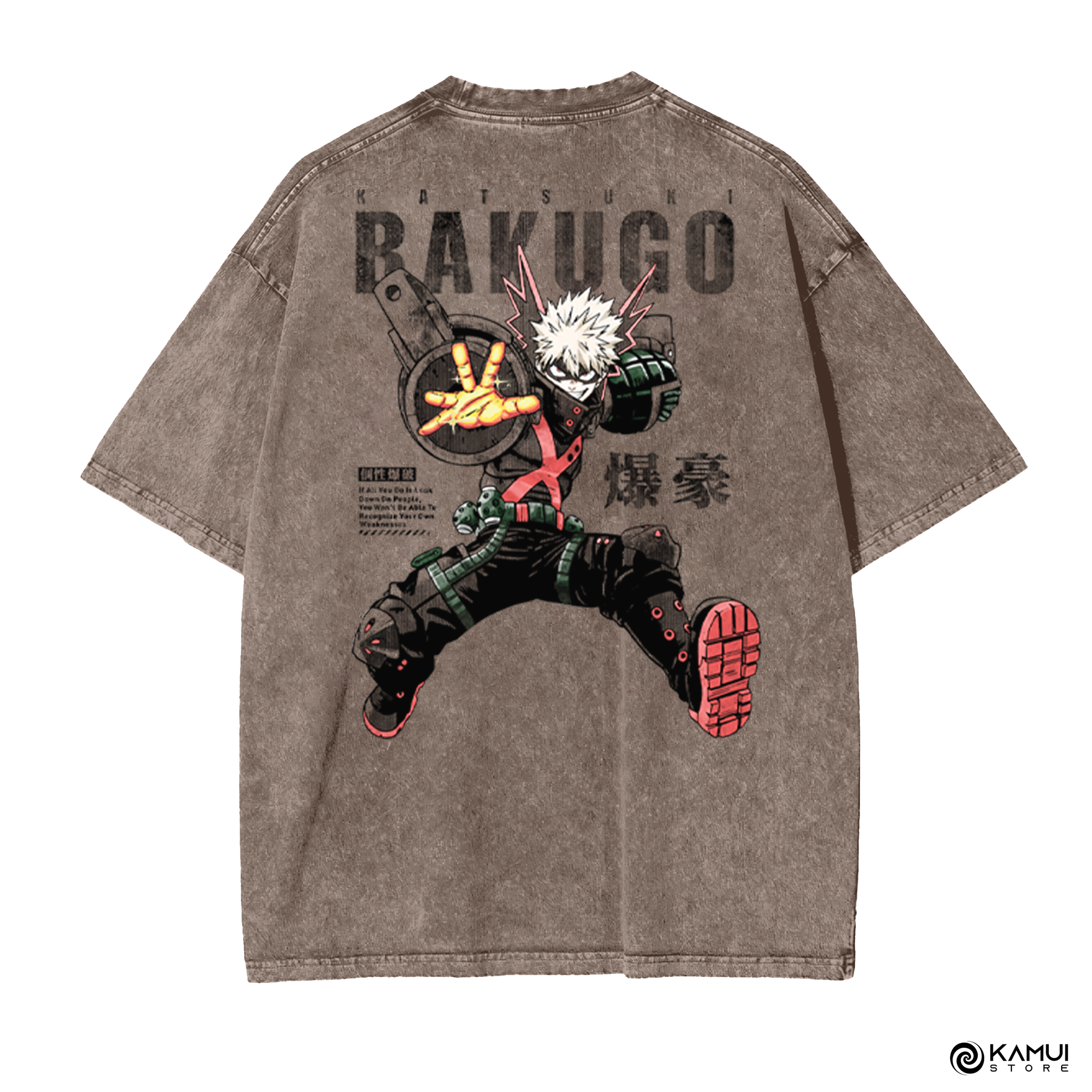 Camisa Katsuki Bakugo - My Hero Academia