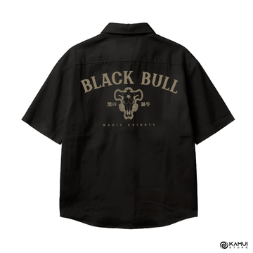 Camisa Botones Black Bull - Black Clover