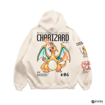 Sueta Charizard Pixel - Pokemon