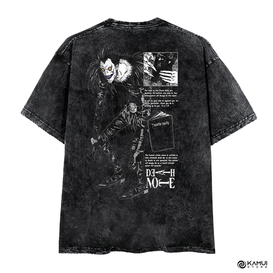 Camisa Ryuk Death Note ACID WASH - Death Note