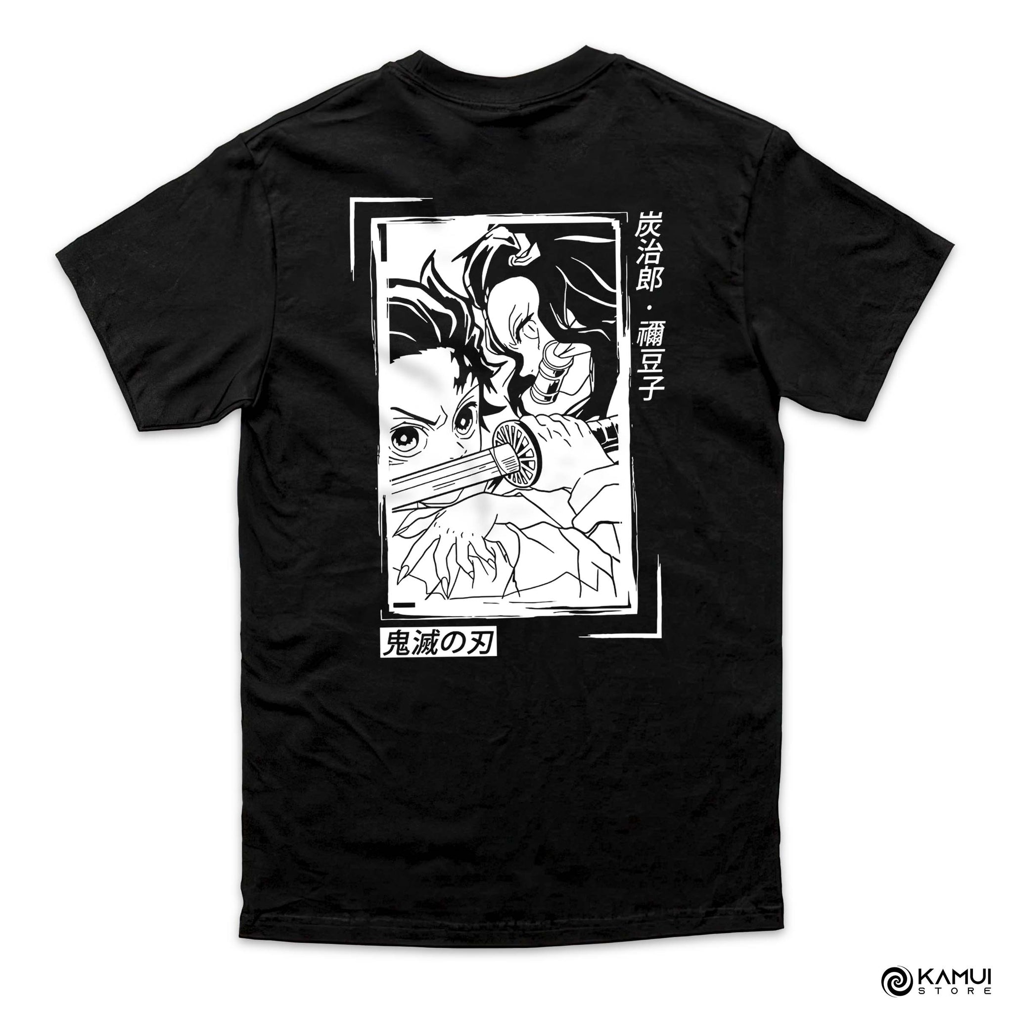 Camisa Tanjiro Nezuko - Kimetsu no Yaiba