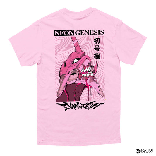 Camisa Eva 01 Pink - Neon Genesis Evangelion
