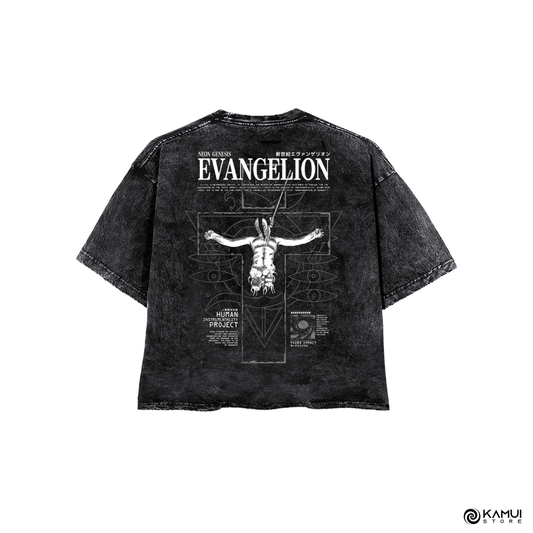 Croptop Lilith ACID WASH - Neon Genesis Evangelion