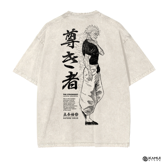 Camisa Satoru Gojo LIMITADA - Jujutsu Kaisen