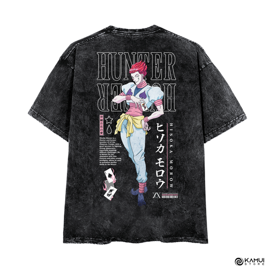 Camisa Hisoka Morow ACID WASH - Hunter X Hunter