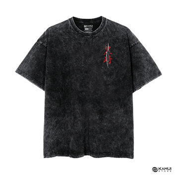 Camisa Ichigo Hollow ACID WASH - Bleach