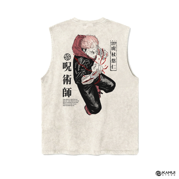 Camisa Tank Top Yuji Itadori - Jujutsu Kaisen