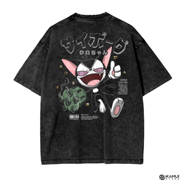 Camisa Kurochan - Cybercat Kurochan