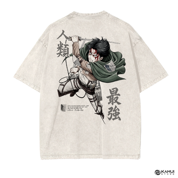 Camisa Levi Ackerman - Shingeki no Kyojin