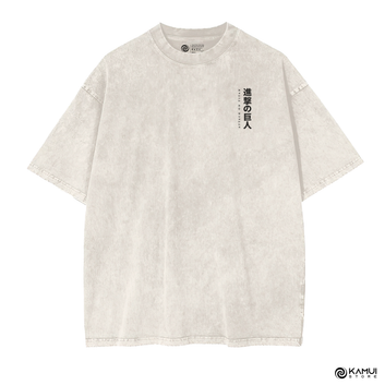 Camisa Mapa Murallas Paradis - Shingeki no Kyojin
