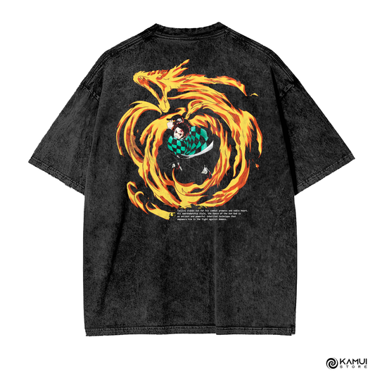 Camisa Tanjiro Kamado - Kimetsu no Yaiba