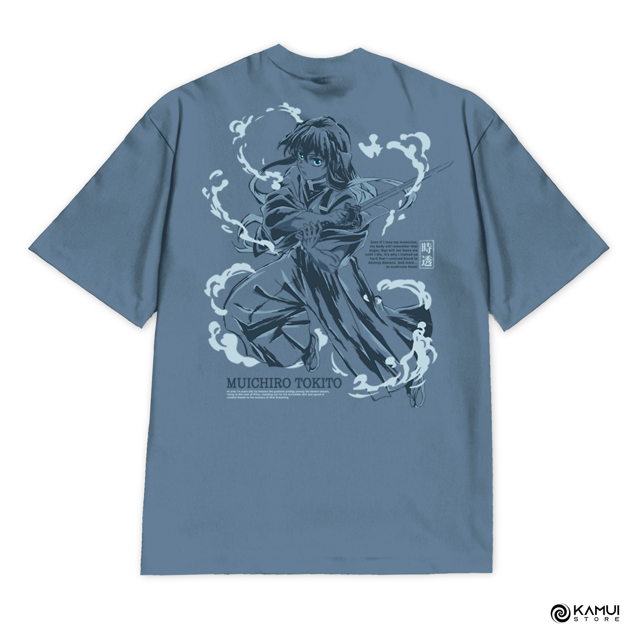 Camisa Muichiro Tokito - Kimetsu no Yaiba