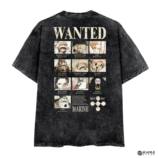 Camisa Wanted ACID WASH - One Piece