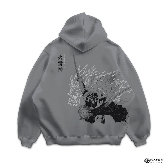 Sueta Zenitsu Dios del Trueno en Llamas- Kimetsu no Yaiba