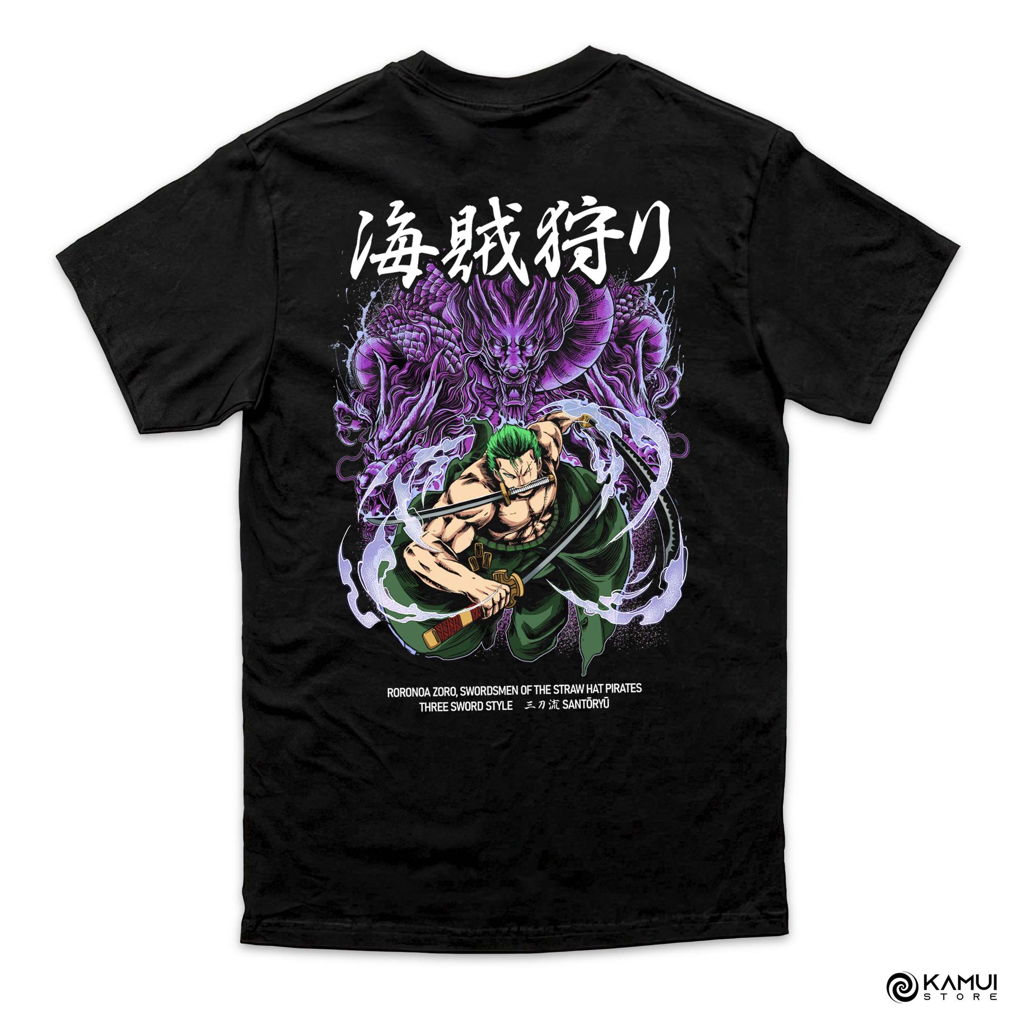 Camisa Zoro Santoryu - One Piece